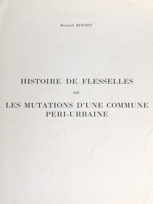 cover image of Histoire de Flesselles